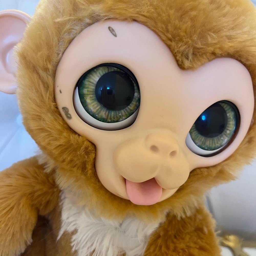 Fur Real Brown Interactive Monkey Toy - Picture 4 of 7